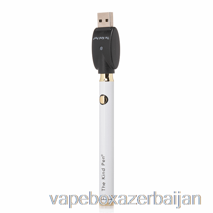 Vape Baku The Kind Pen Twist VV 510 Battery White Gold